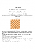 3rd Quarter Gambit July August September